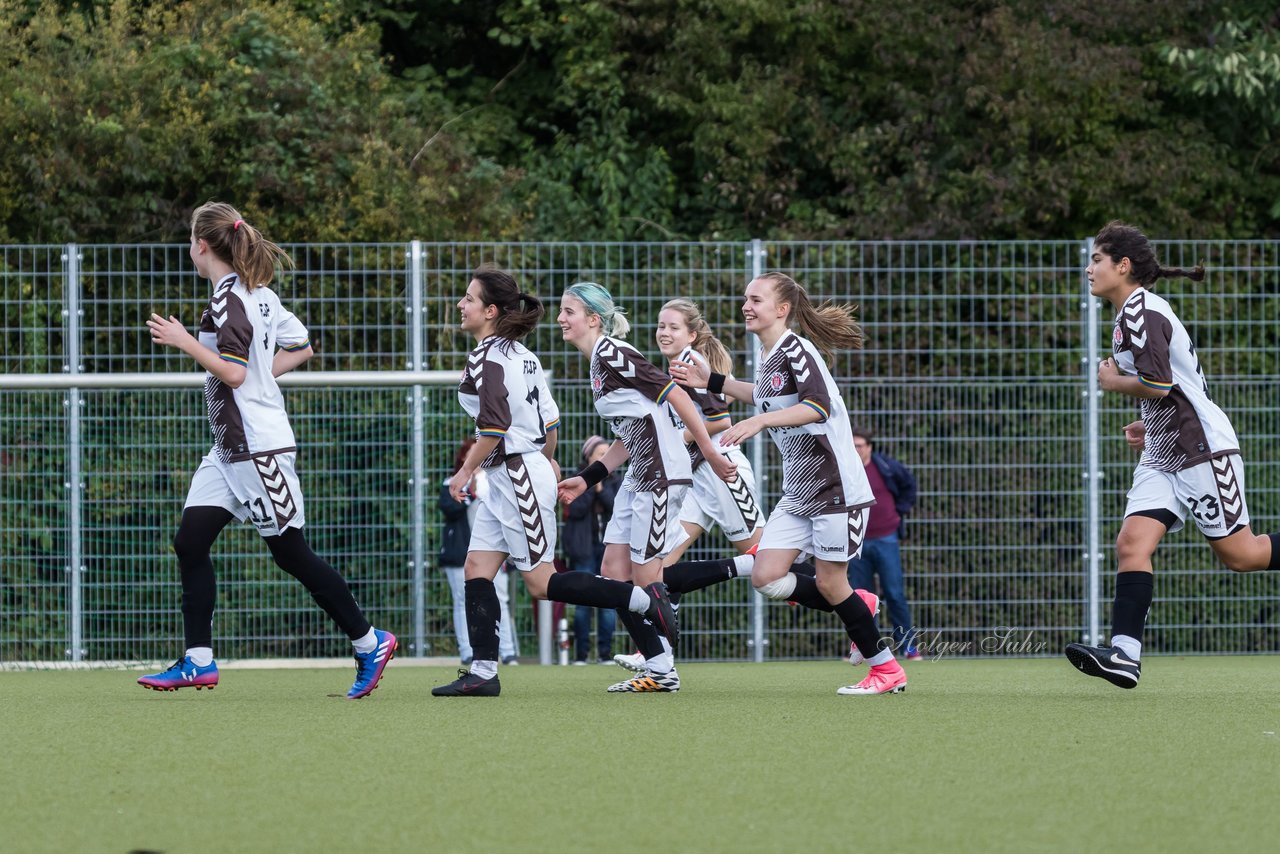 Bild 68 - B-Juniorinnen Wedel - St. Pauli : Ergebnis: 1:2